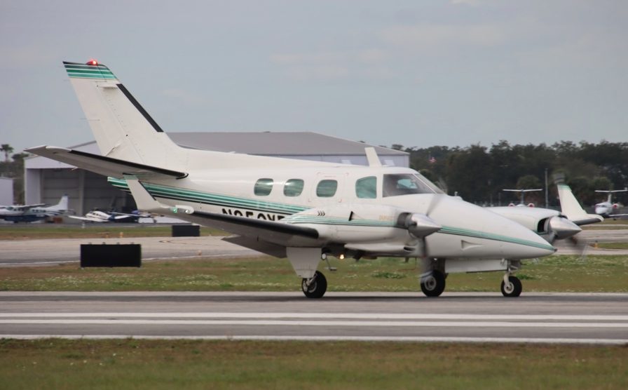 N850YR taxiing at Orlando Executive